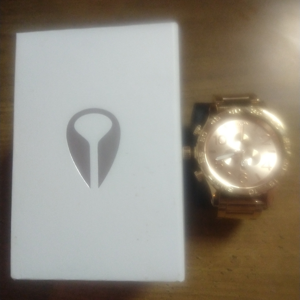 Nixon 51 30 chrno rose gold